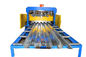 Rollo galvanizado de la cubierta de piso del metal que forma velocidad del control del PLC de la máquina