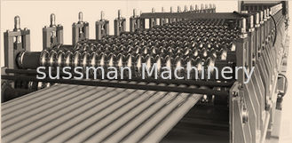 El PLC controla el rollo del panel del tejado que forma la máquina con los 0-15m/velocidad mínima