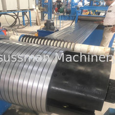 Material automático del metal que dobla rajando la línea máquina para el acero galvanizado 1-5m m