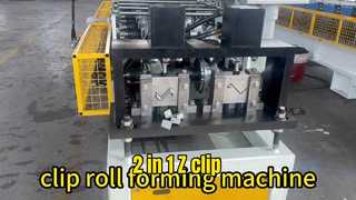 Máquina formadora de rollos de clip Z 2 en 1