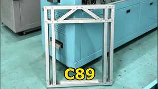 c89 máquina de encuadre de acero de calibre ligero