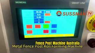 Presente la máquina formadora de rollos de canal Australia Fence Post C65mm para usted