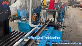 Máquina de moldeado de rodillos de rodillo y pista